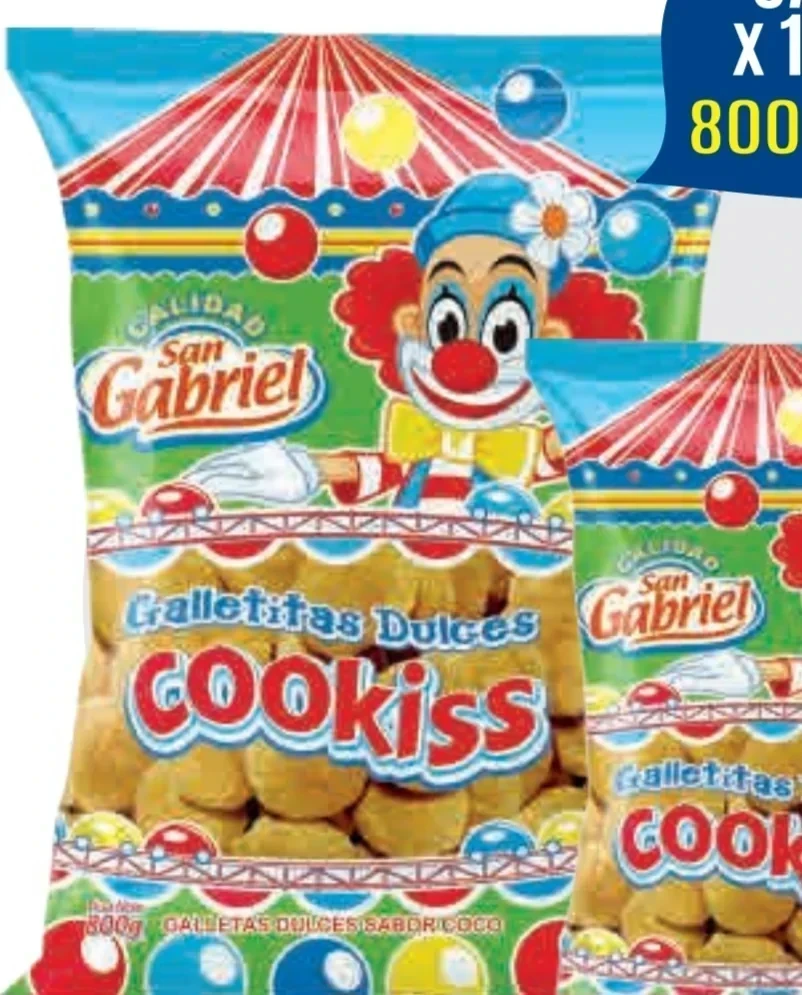 GALLETAS DULCEA COOKIS 800GRAMOS 
