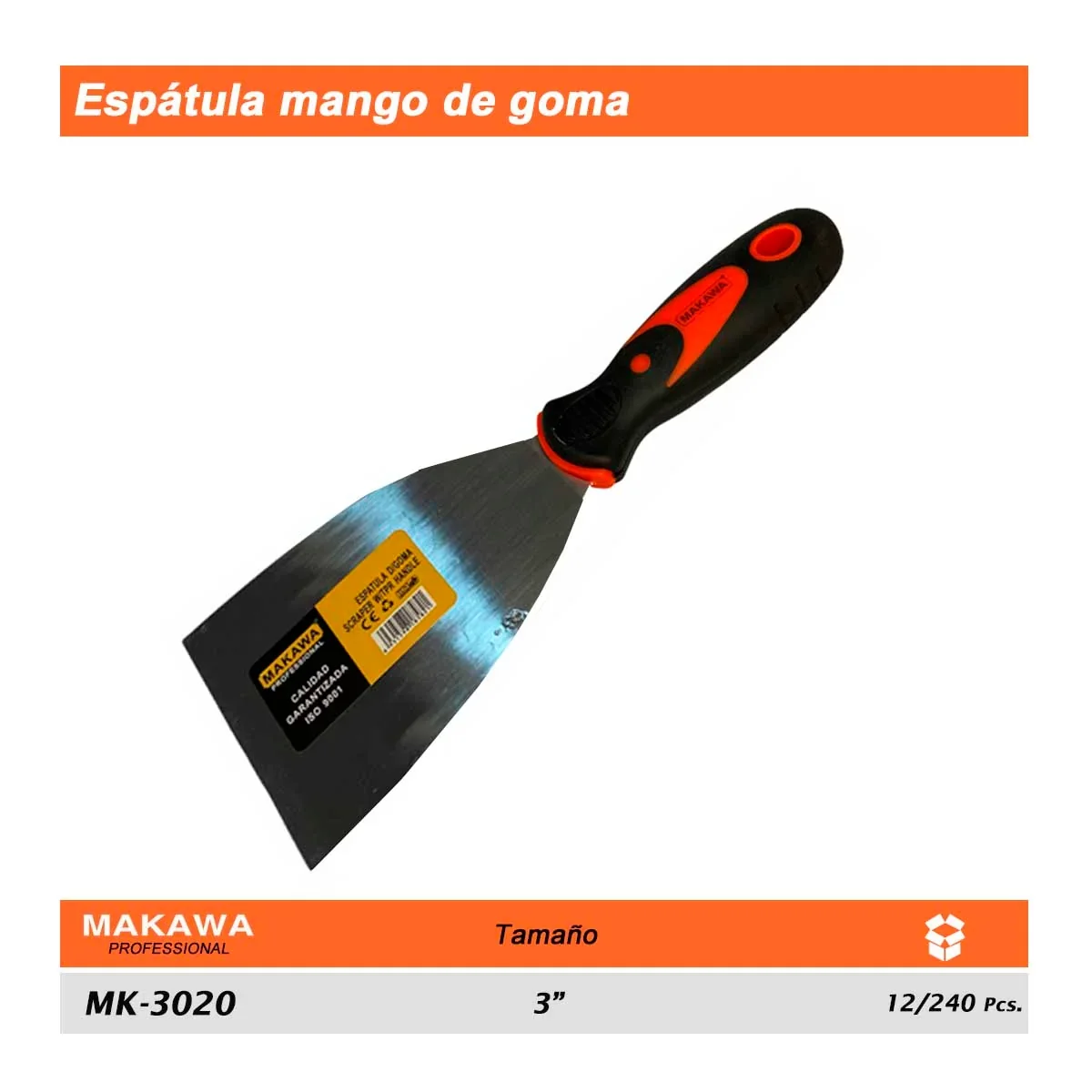 ESPATULA M/ENGOMADO MKW 3"