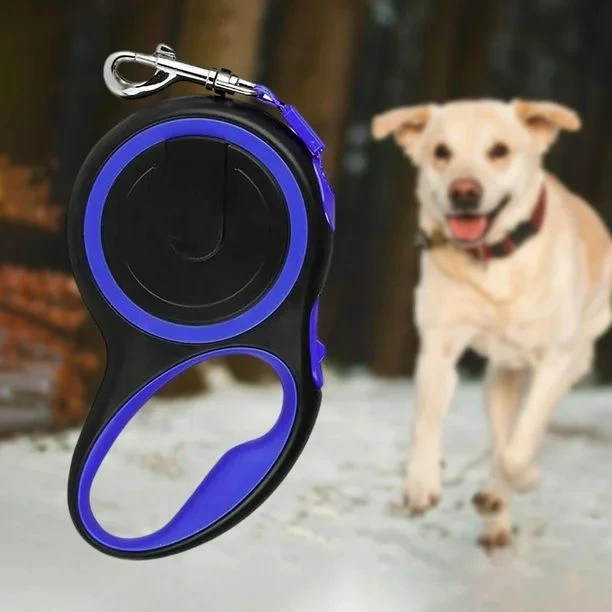 CORREA PARA PERROS RETRACTIL CON PORTA BOLSA 