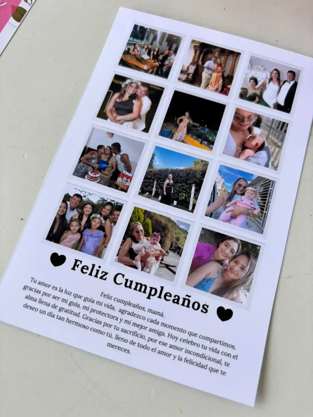 Tarjeta fotográfica