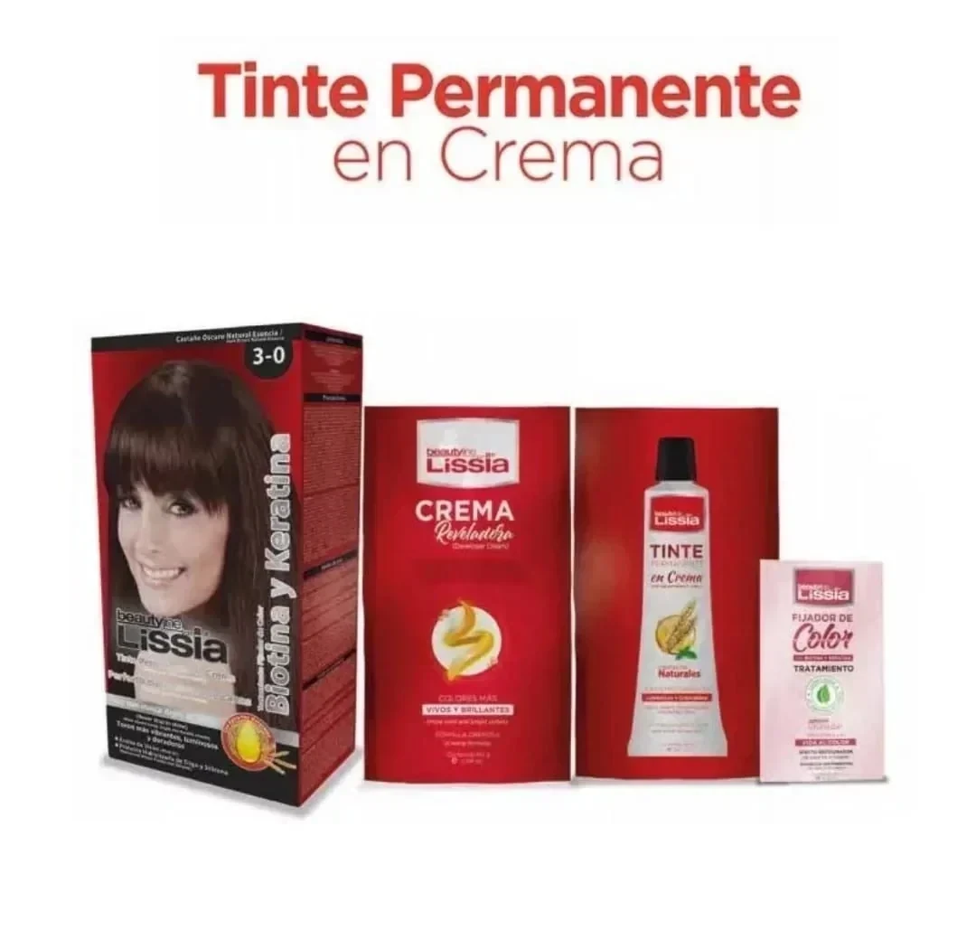 lissia tinte 3.0 castaño oscuro