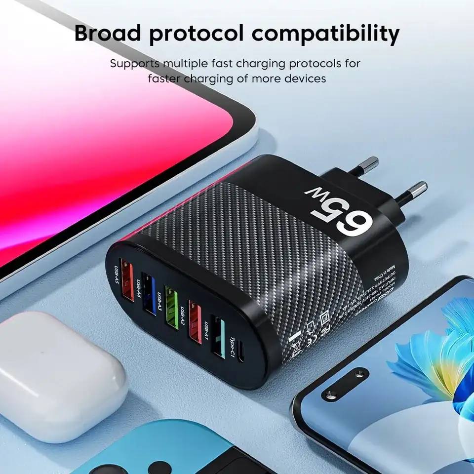 Carregador de celular turbo, 5 pontas 2
