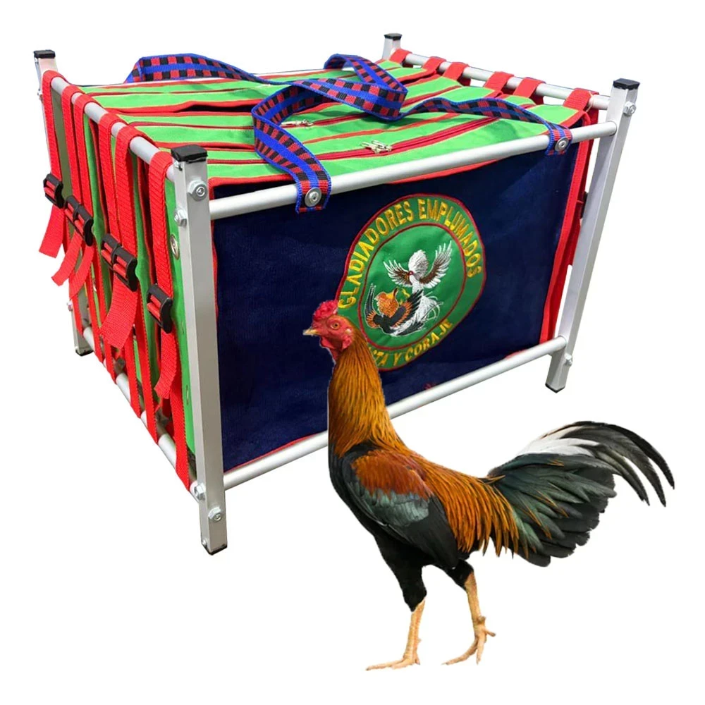 Transportador Triple de Gallos TR-2