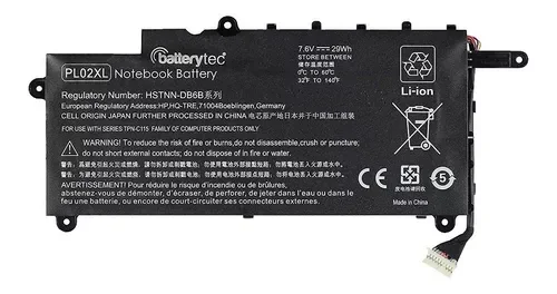 Batería Premium Hp X360 11-n010dx Pl02xl Interna