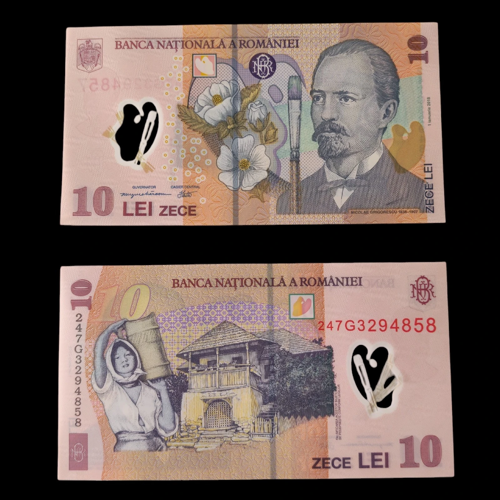 ° Rumanía 10 Lei UNC