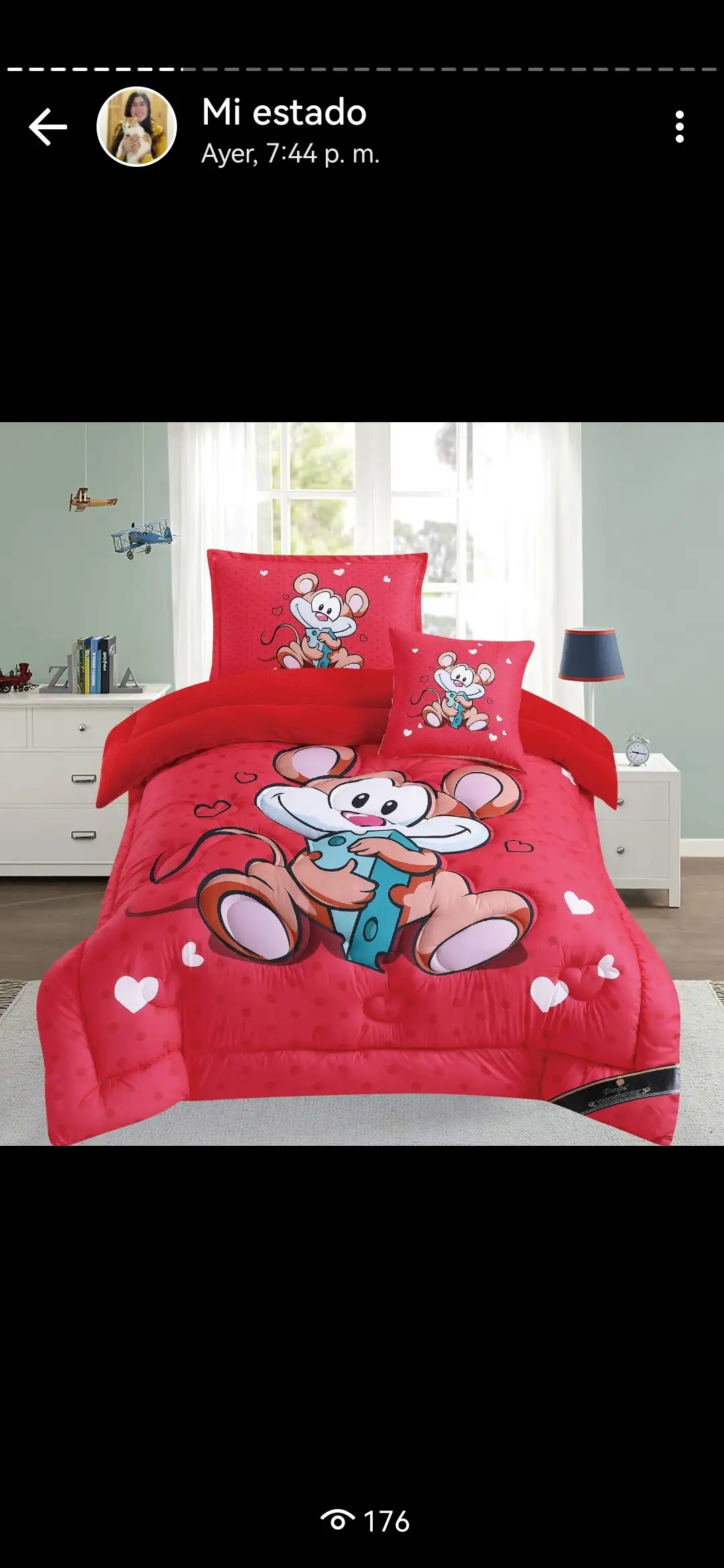 Acolchados doble faz infantiles 