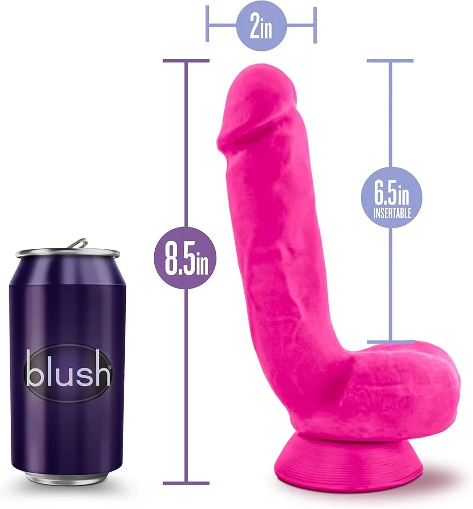 Au Naturel Bold Pound Dildo 8.5 inch 4
