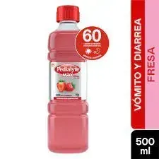 PEDIALYTE MAX 60 MEQ CON ZINC FRESA X 500 ML ABBOTT