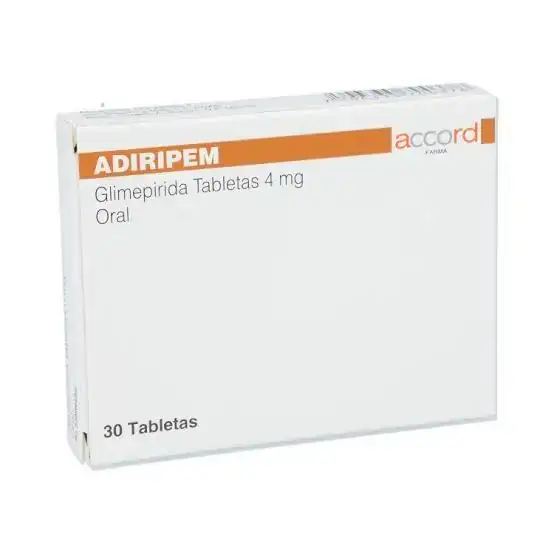 Adiripem 4 mg (Glimepirida) 