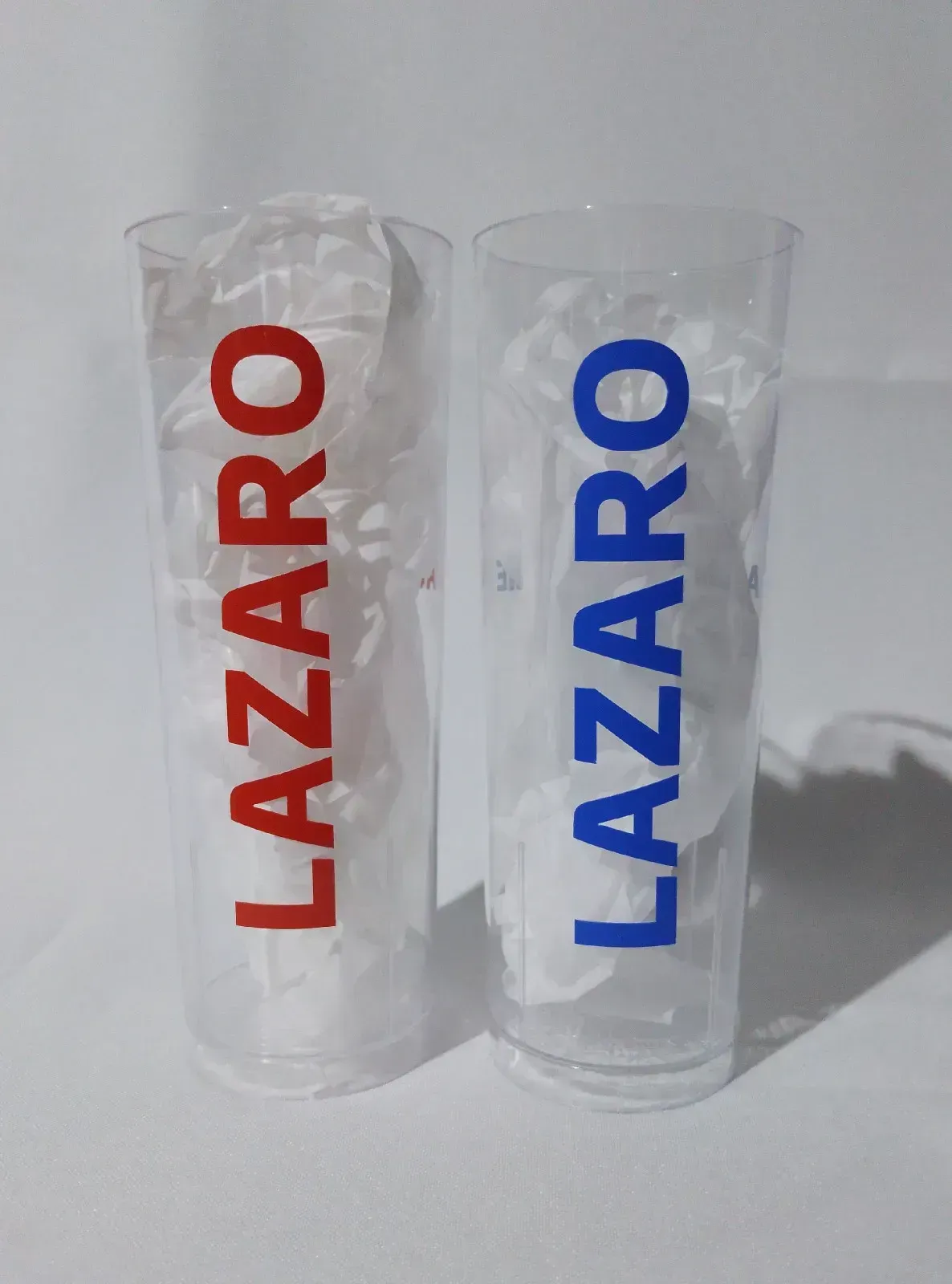 Vaso transparente con diseño pack por 20 3