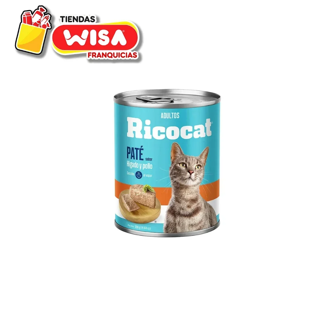Ricocat Adulto Paté Higado y Pollo 330 G