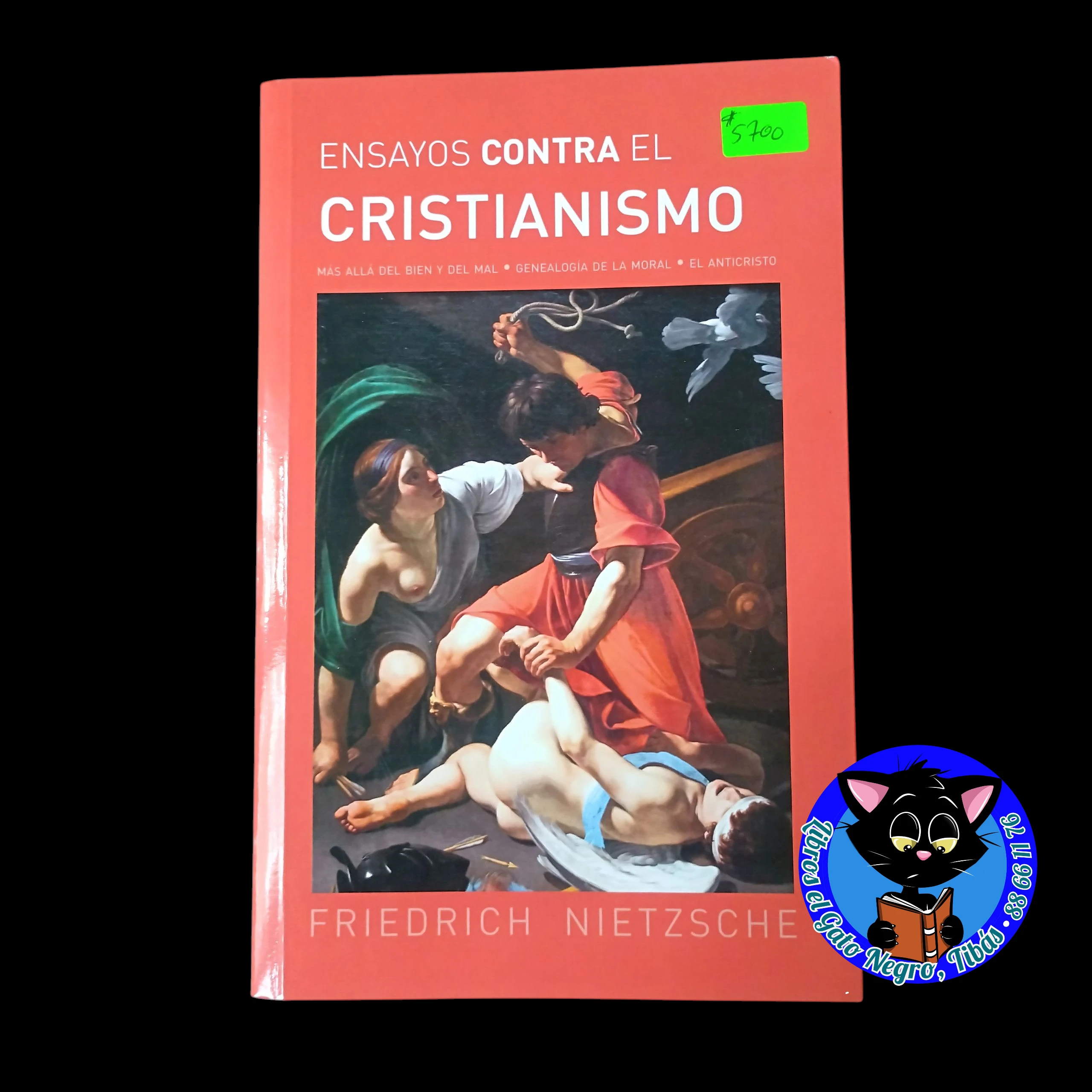 Ensayos contra el cristianismo, Friedrich Nietzsche, nuevo 