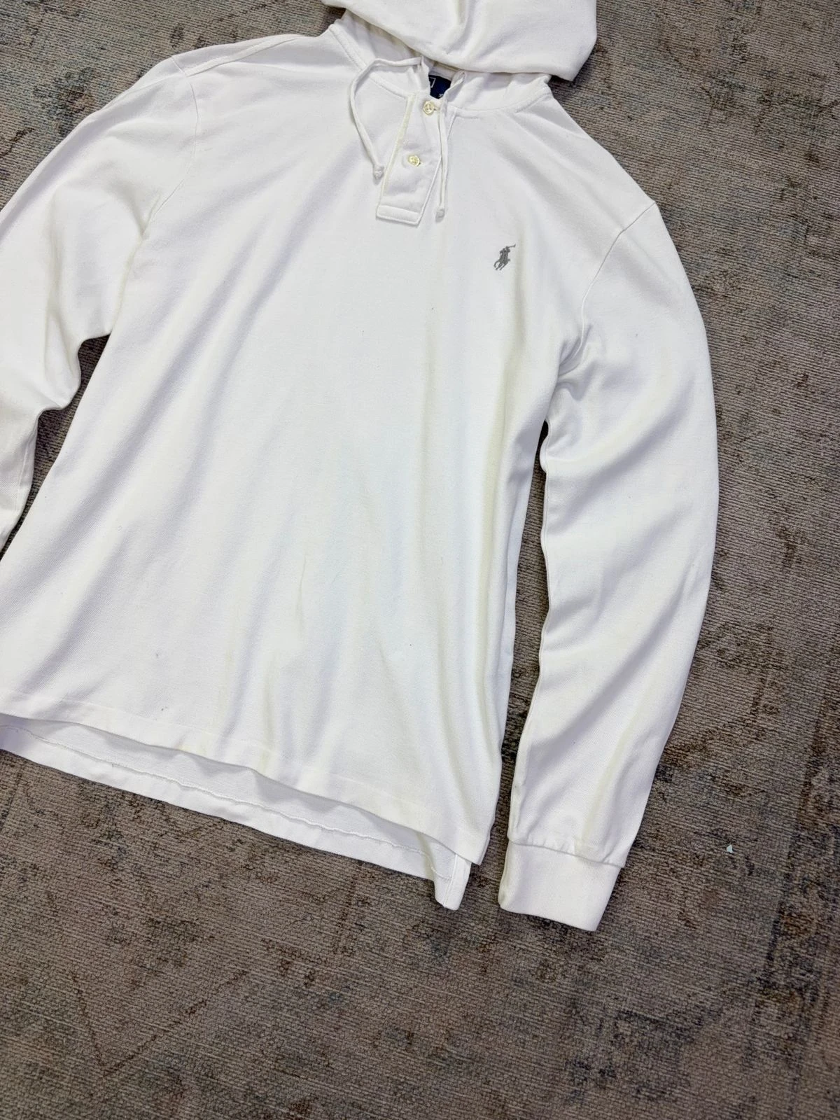 POLO BY RALPH LAUREN PIQUÉ HOODED POLO SHIRT 2