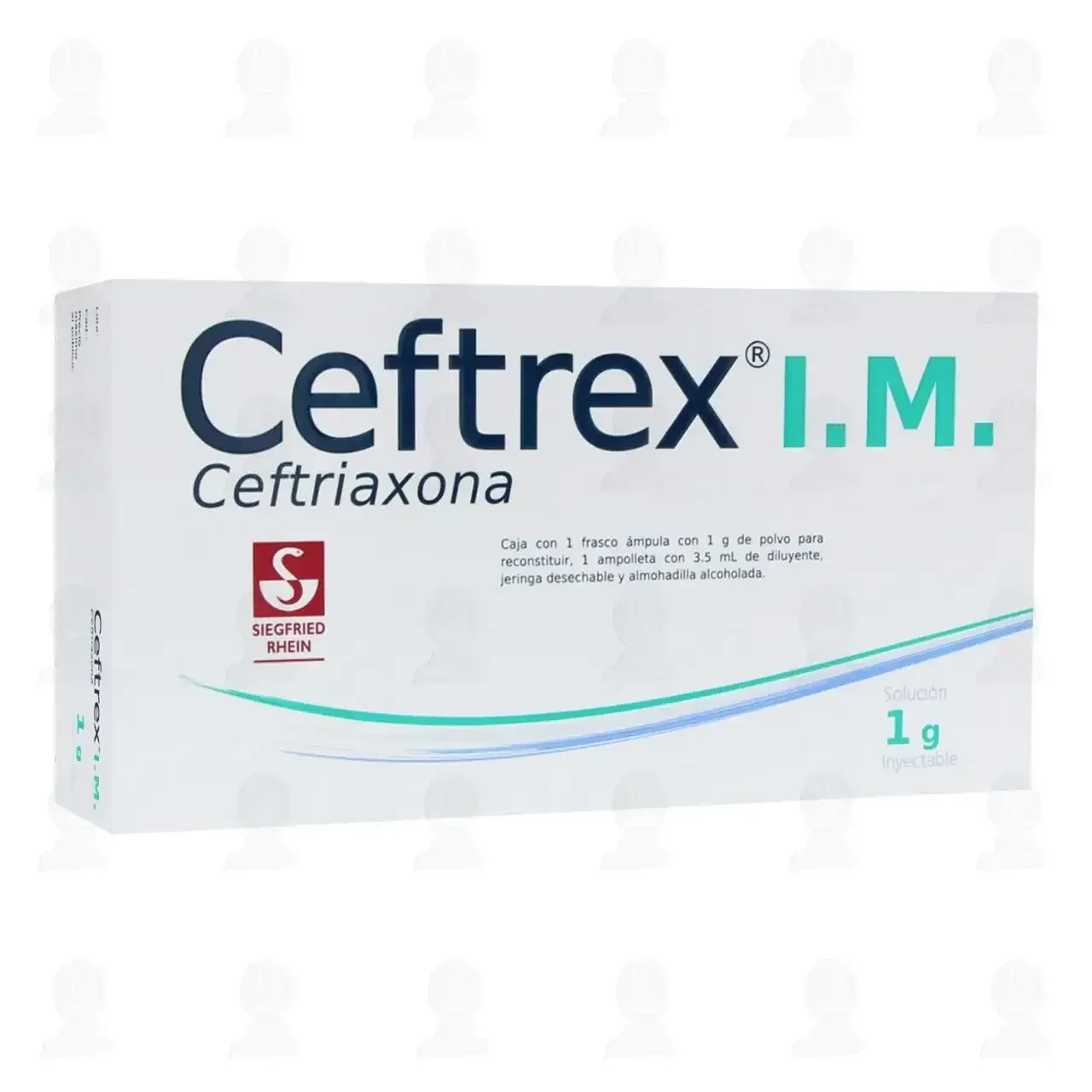 Ceftrex I.M Solución Inyectable, 1 gr.