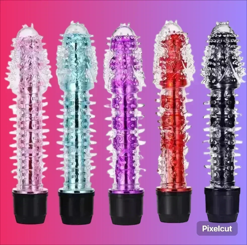Vibrador con Funda Texturizada