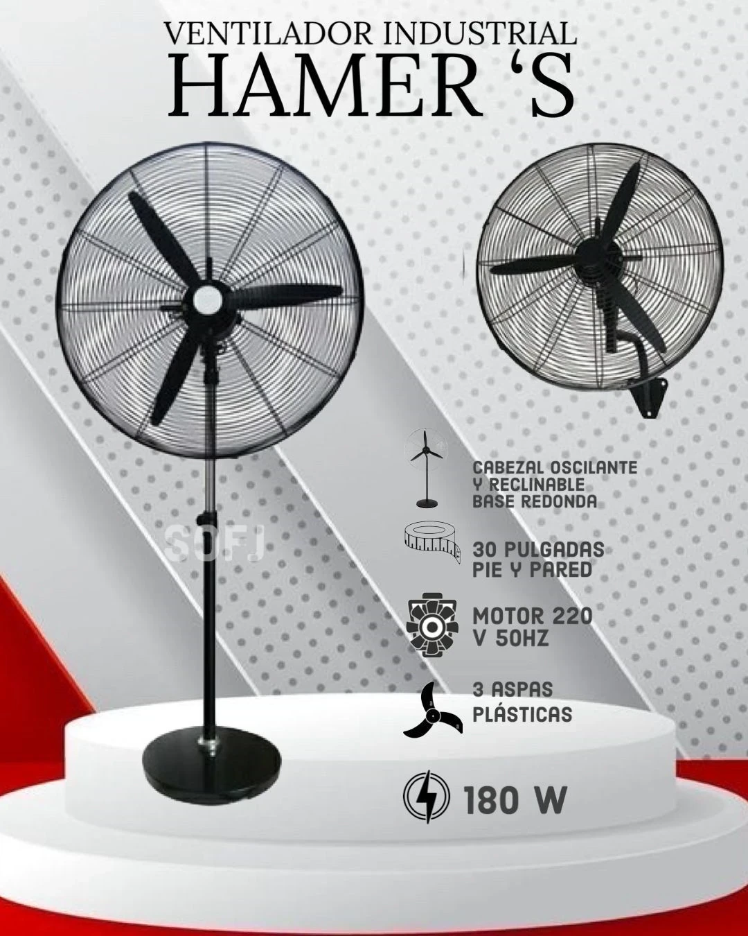 VENTILADOR INDUSTRIAL HAMMERS 