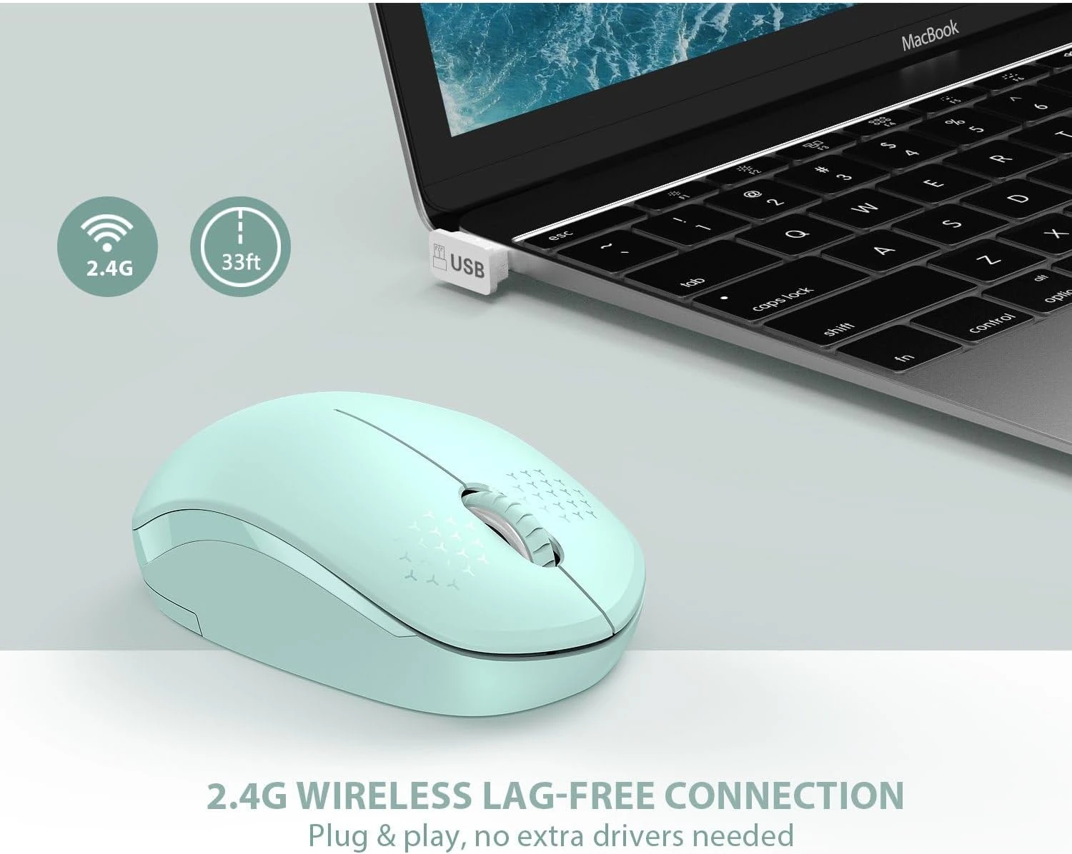 Mouse inalámbrico 3