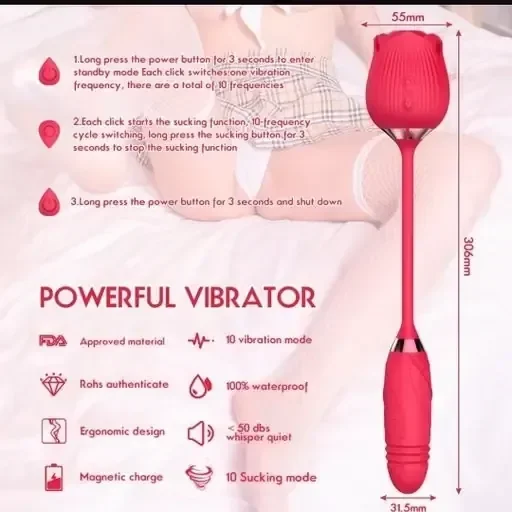 Rose Vibrator Trush 3