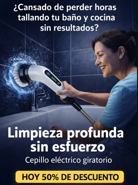 Cepillo de limpieza inalámbrico