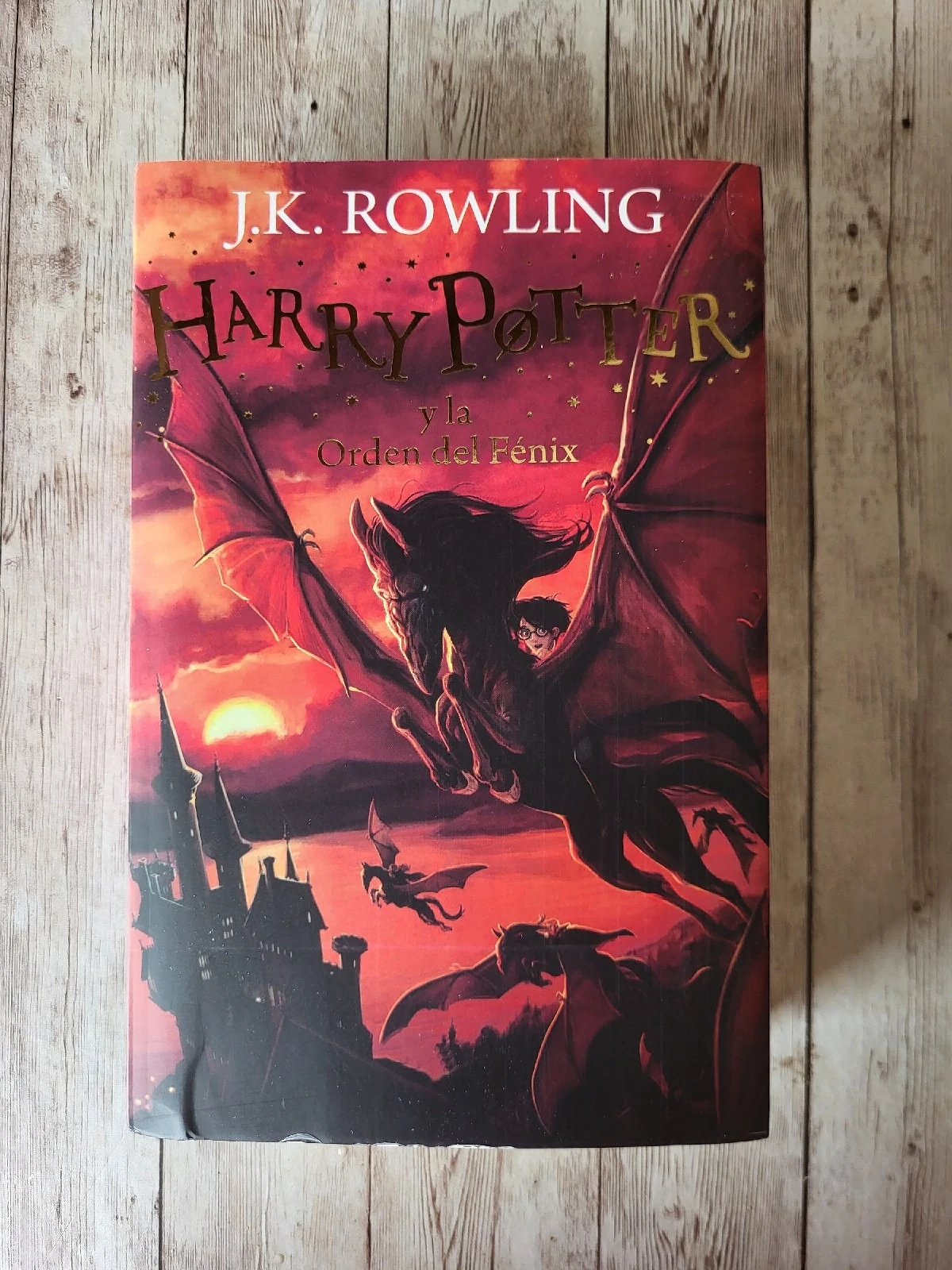 #5 Harry Potter y la orden del fenix/ J.K. Rowling/ Juvenil / Ficcion 