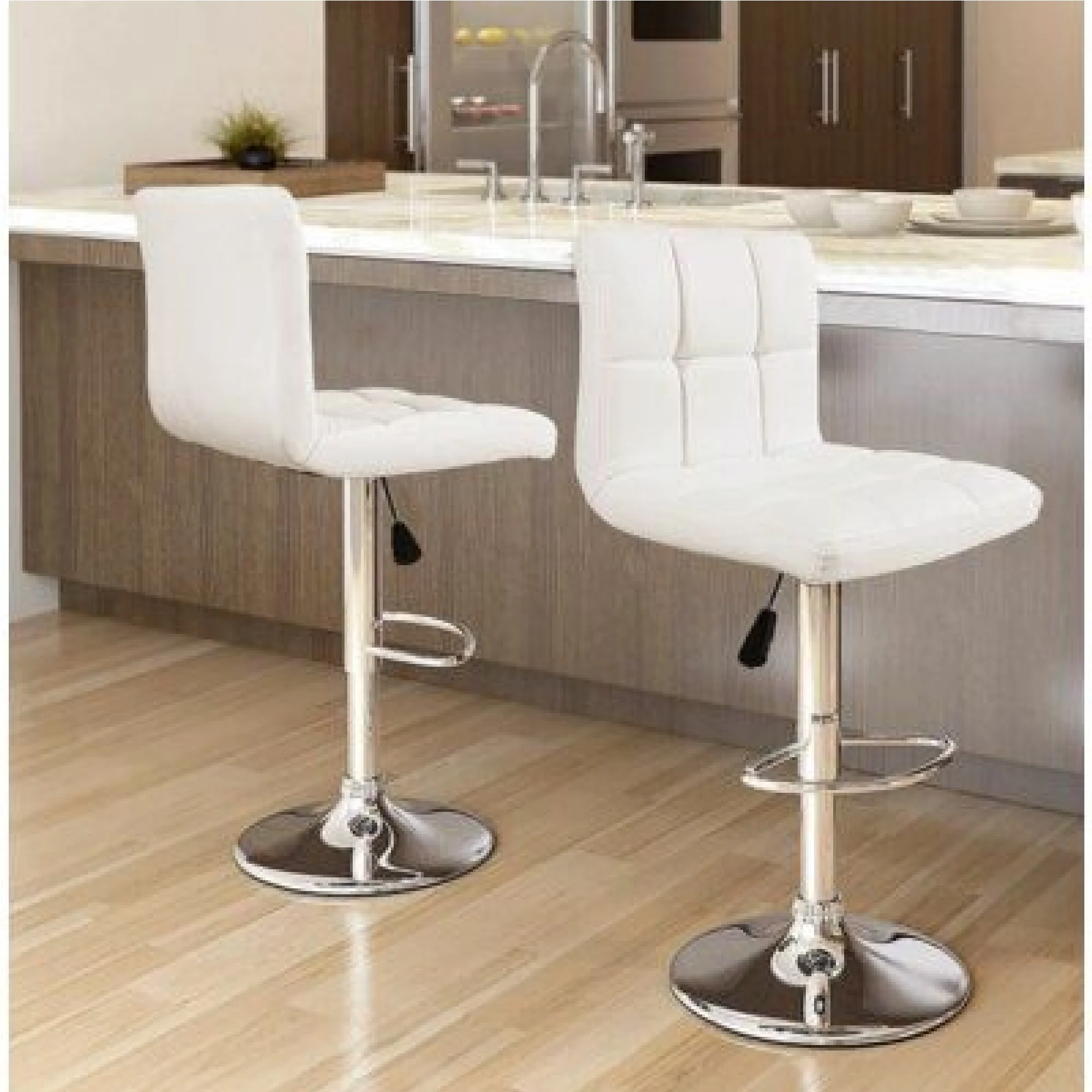 Set x 2 Silla Tipo Bar Acolchadas  5