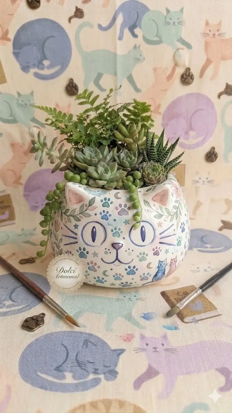 Maceta gato  3