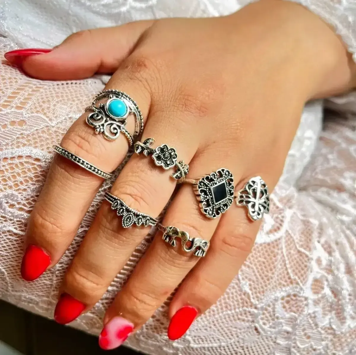 Anillos Bali 9