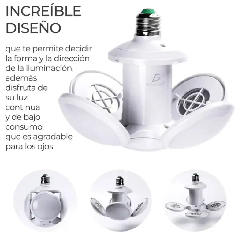 Foco Plegable De Luz LED De 40W 3