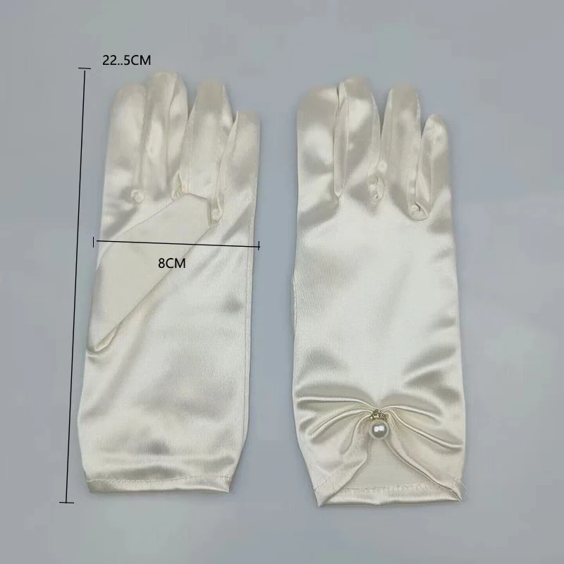 GUANTES DE CEREMONIA CORTOS 4