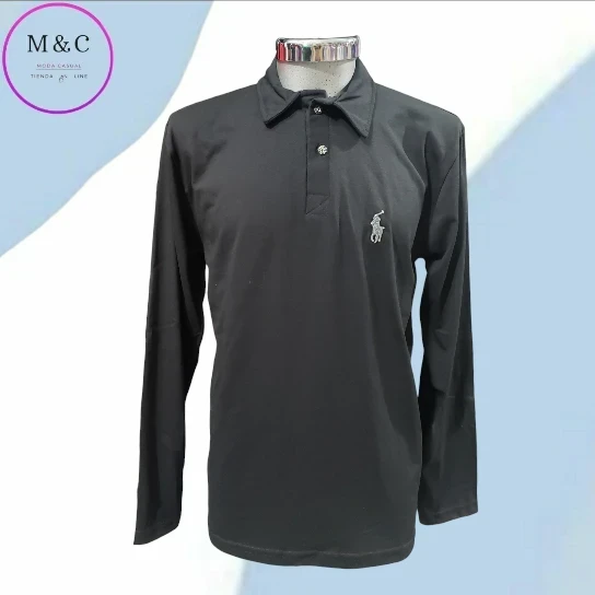 Playera T- G Polo manga larga 5