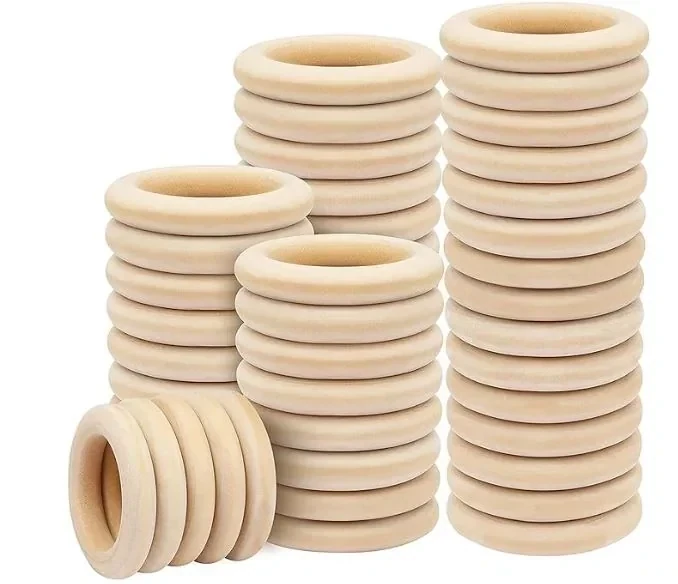 AROS MADERA 55MM PAQUETE 5UDS