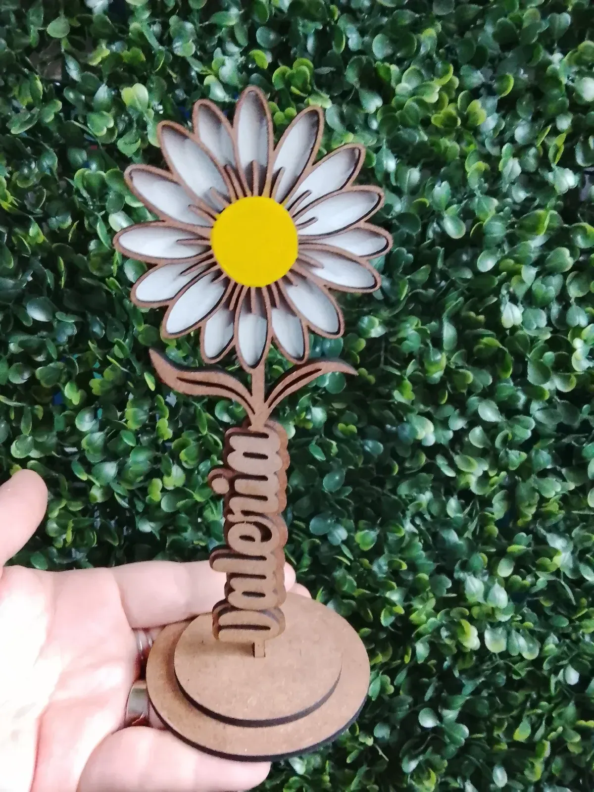 Flor de madera  4