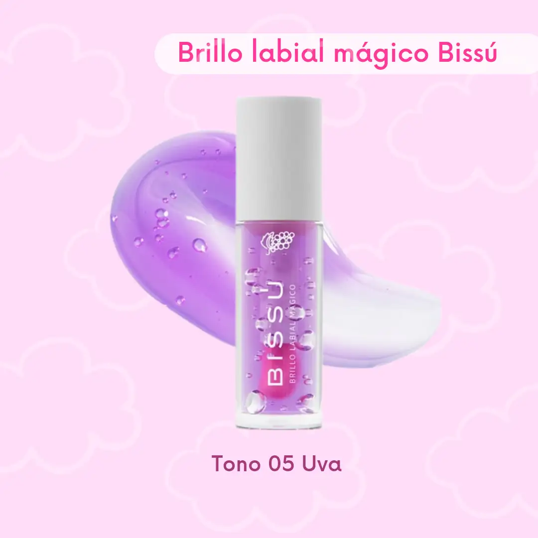 Brillo labial mágico Bissú tono 05 Uva