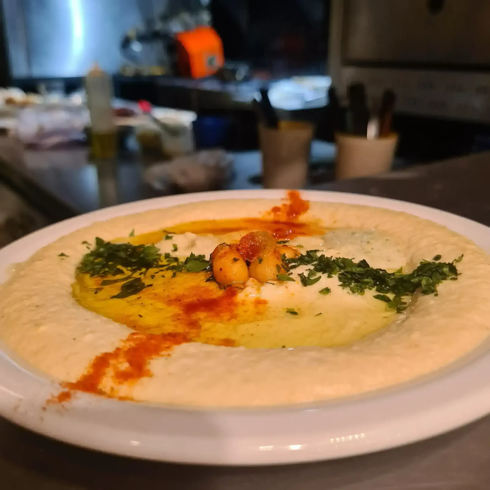  Humus de garbanzos