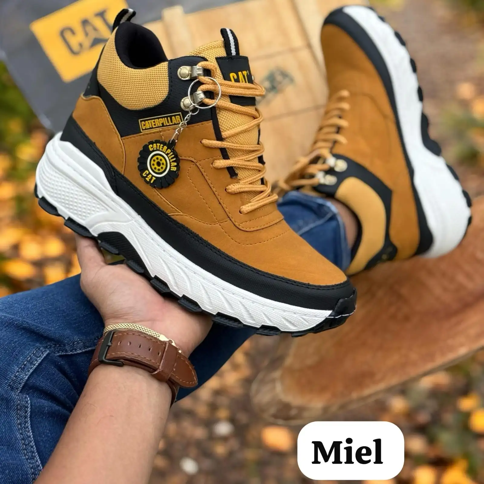 Botas miel Unisex