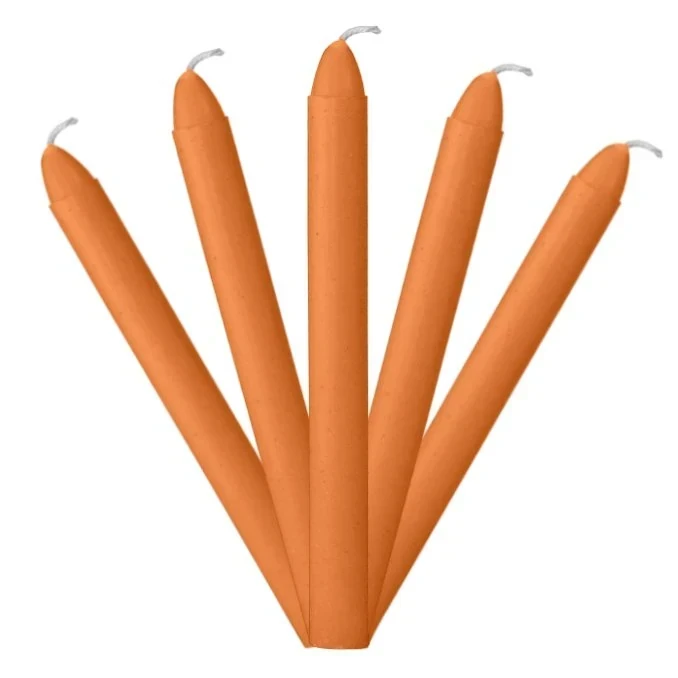 Vela Lisa Naranja nº4