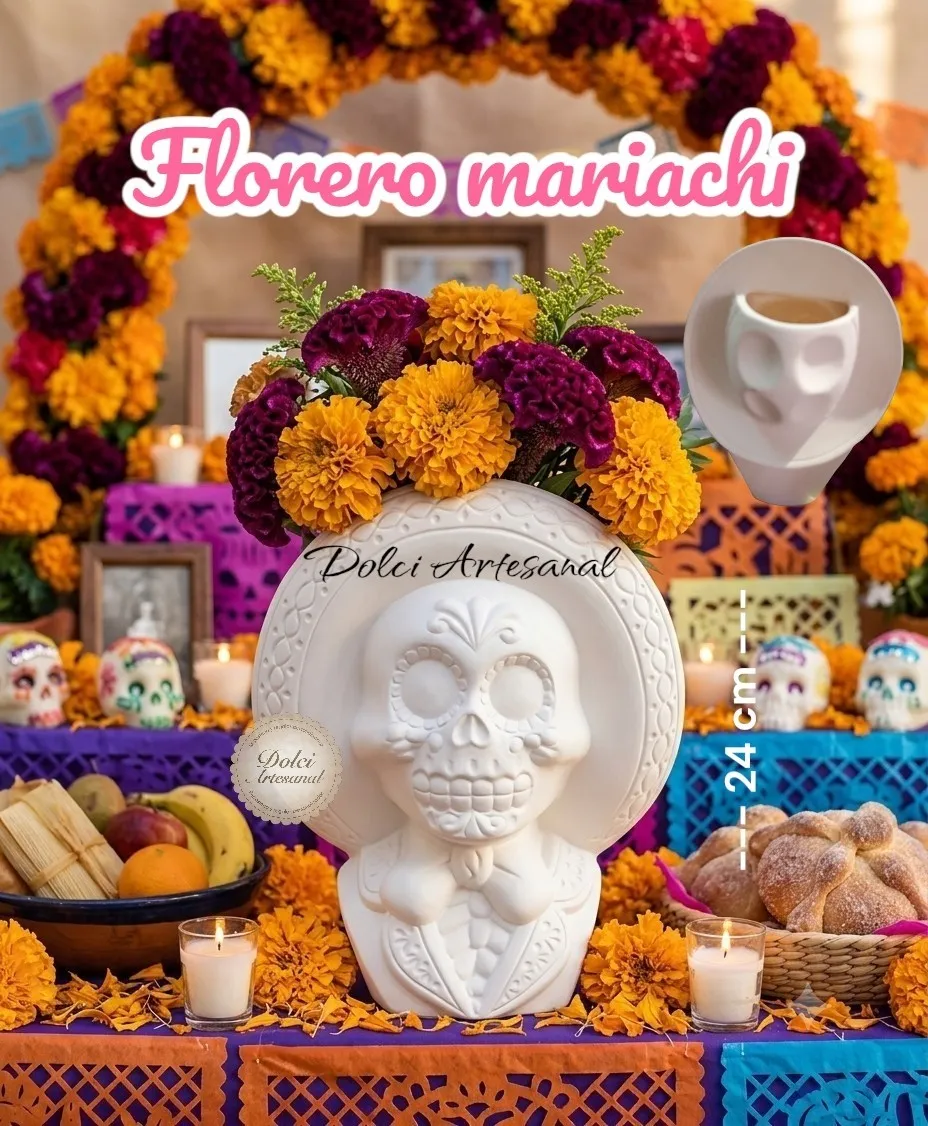 Florero Catrín & Catrina 