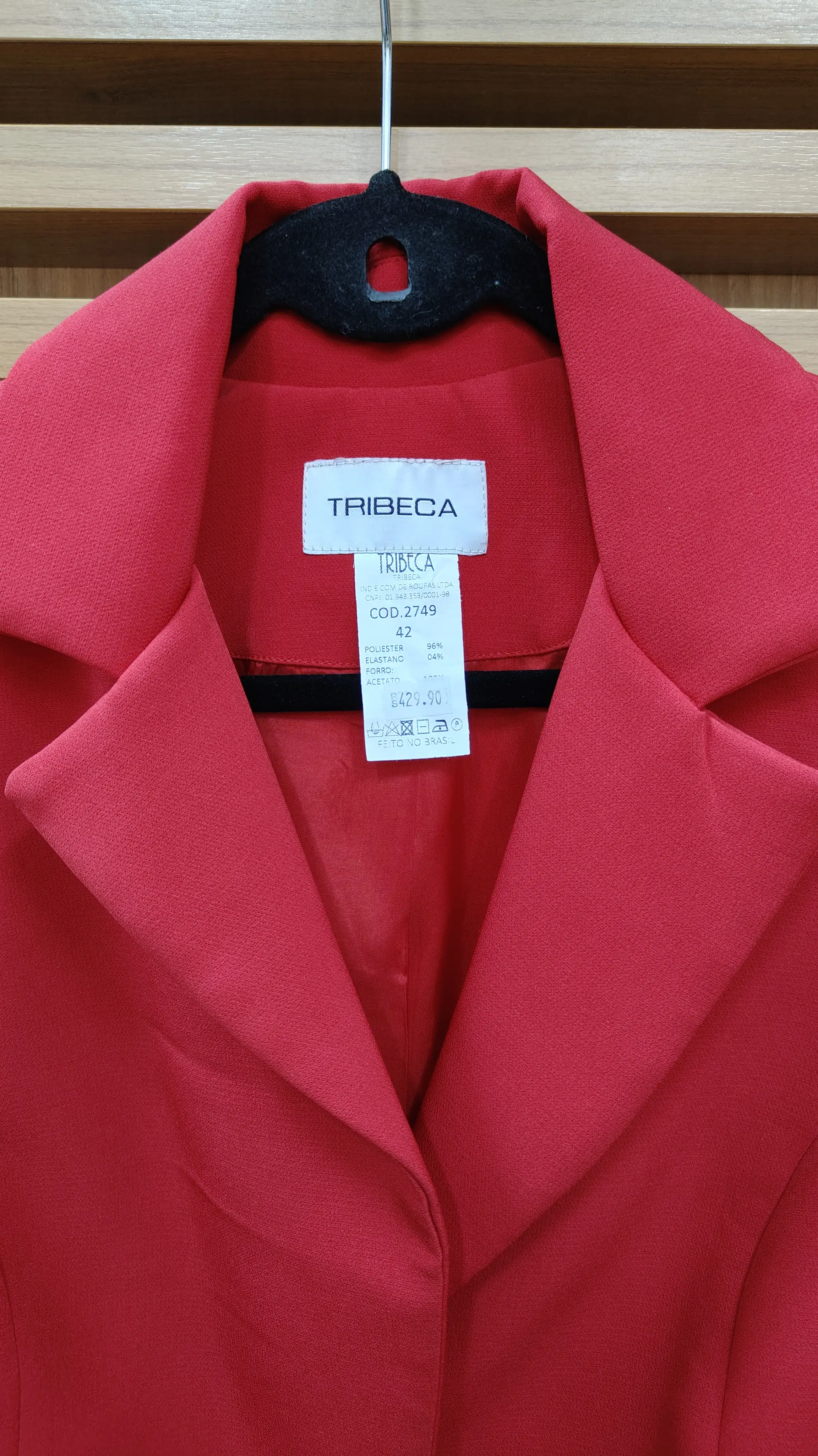 Blazer Tribeca Modern Vermelho 3