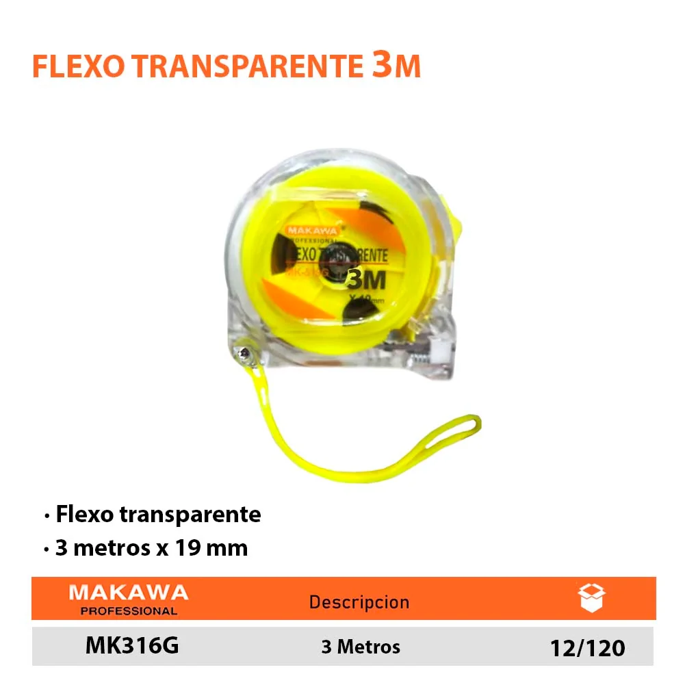 FLEXO transparente MKW 3 M