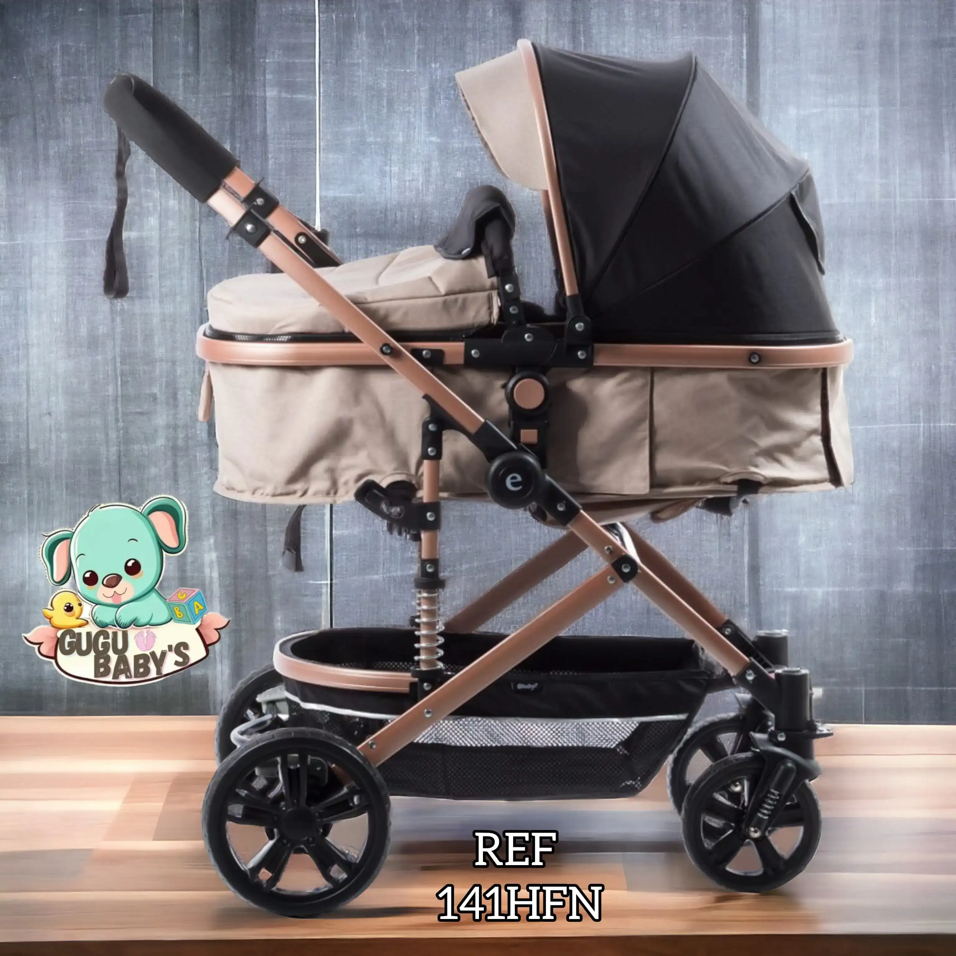 Coche moises e-baby niño  3