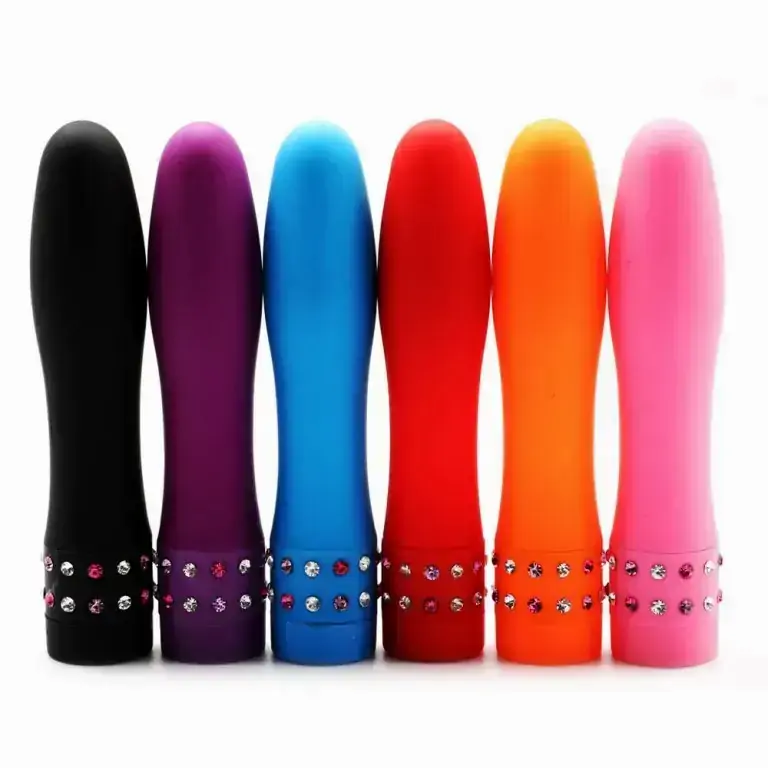 Mini Vibrador Regulable Con Joyas De Fantasía 2