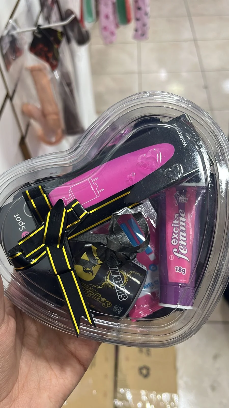 KIT SEXY SHOP PRETO