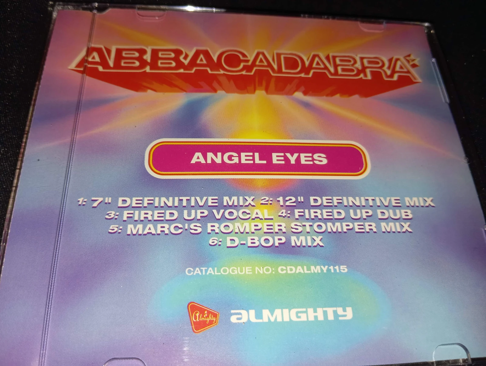 Abbacadabra - Angel Eyes (ENGLAND)