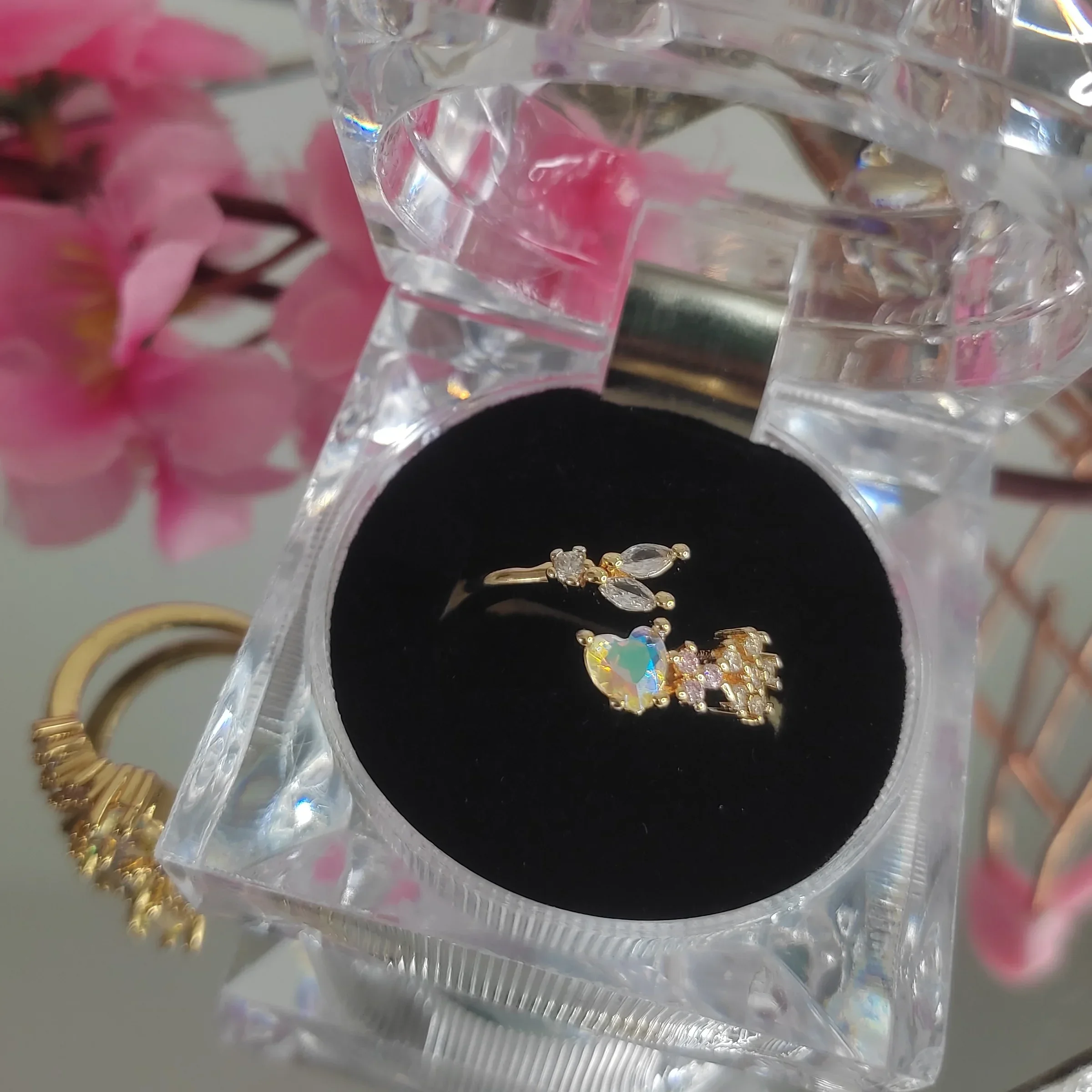 ANILLO AJUSTABLE PRINCESA CRISTAL