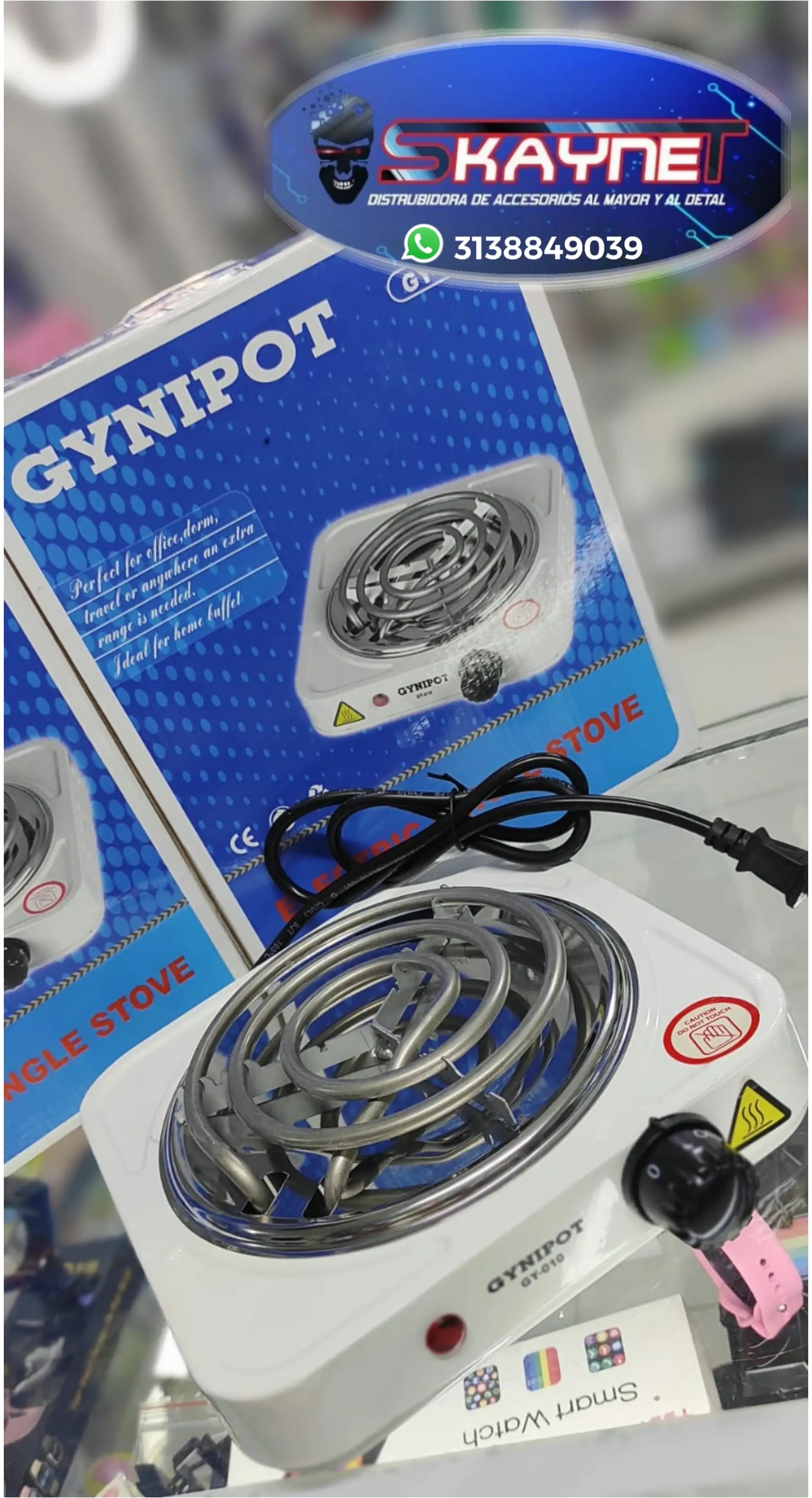 Mini Estufa Electrica 1 puesto Hot Plate Hornillo Portatil  4