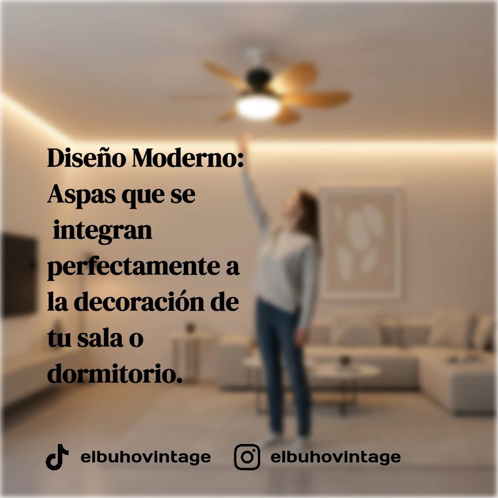 Mini Ventilador de Techo E27 3