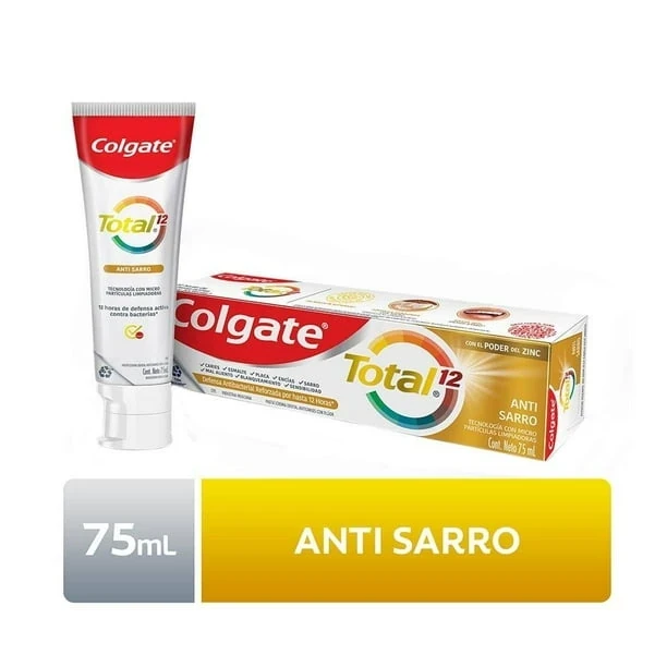 COLGATE ANTI SARRO  TOTAL 12 75 ML 