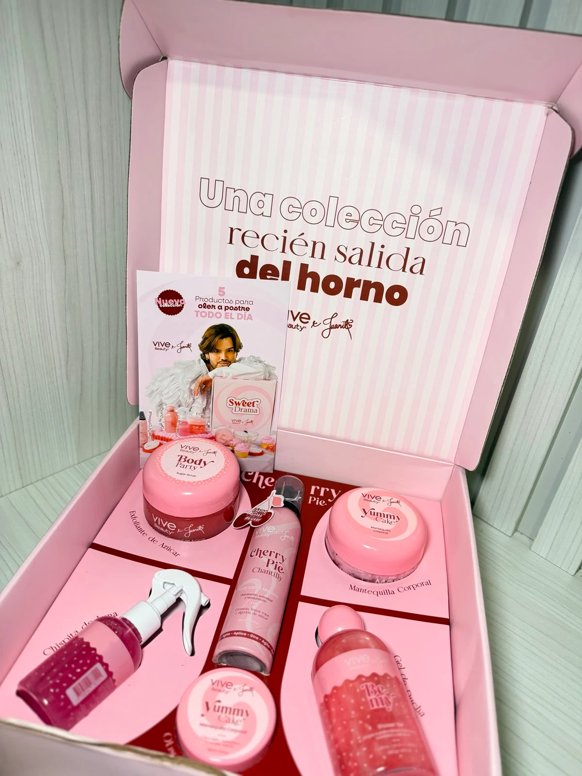 Colección Sweet Drama de Vive Beauty x Juanito