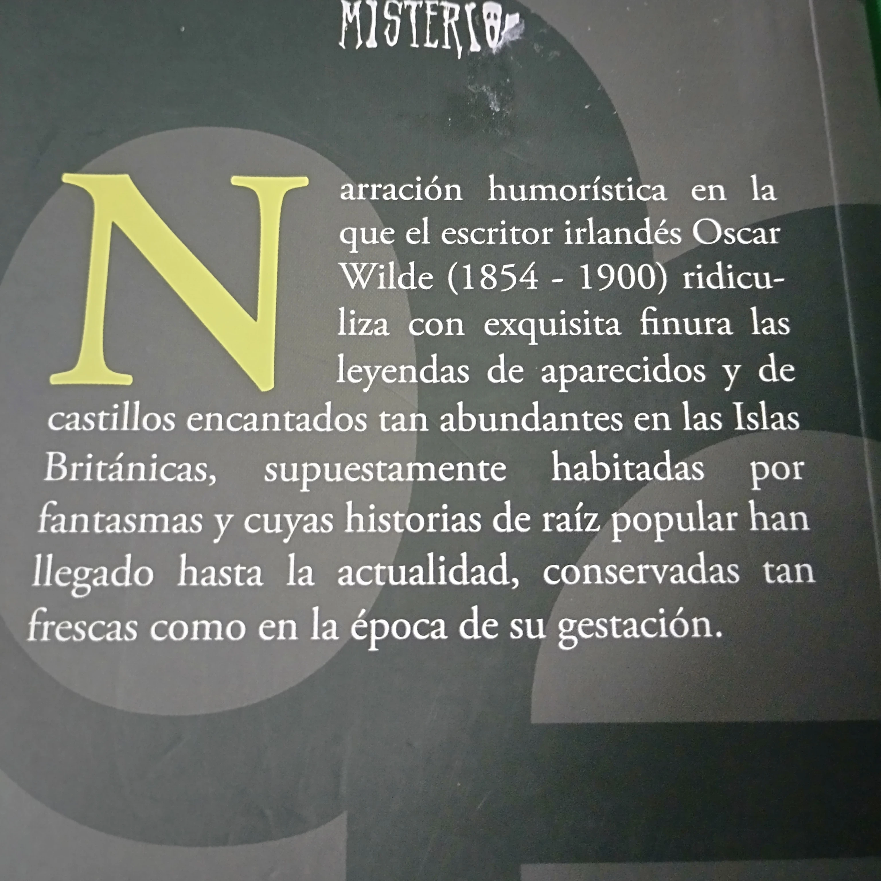 El fantasma de Canterville , Óscar Wilde nuevo  2