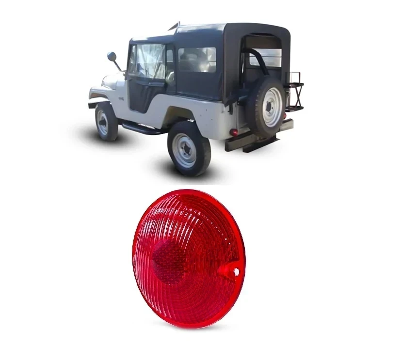 Tapa stop trasero Jeep Willys